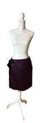 [SANS RESERVE]
LANVIN, PRÊT-À-PORTER PRINTEMPS 2013
Jupe en soie violette avec ruban noir