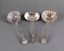 SET OF SILVER CUTELERY, 9 PIECES