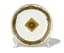 RUSSIAN PORCELAIN PLATE ‘FOR SERVICE AND BRAVERY’ FROM THE SERVICE OF THE ORDER OF ST. GEORGE
Imperial Porcelain Factory, St Petersburg, 1909