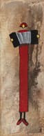 UNKNOWN ARTIST, 20TH CENTURY
Girl in red with accordion