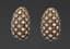 DIAMOND EARRINGS, 1950S
Yellow gold earrings set with diamonds