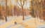 STANISLAV ZHUKOVSKY (1873–1944)
Winter landscape