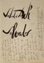 SALVADOR DALI (1904-1989)
Original ink and watercolour drawings with autographed letters to Gala.
Ink with watercolour drawings on autograph letter signed ‘Salvador Dalí’ and on a letter dictated to his wife Gala, addressed to Léonide Massine.
Del Monte (California) ca. 1941-1942.