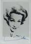 MARLENE DIETRICH (1901-1992),
autographed photograph