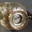 ITALIAN BAROQUE STYLE SILVER COFFEE POT WITH CARVED WOODEN HANDLE
