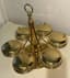 MIOTTO 24K GOLD PLATED TURNING SNACK HOLDER