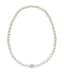 SOUTH SEA PEARL NECKLACE WITH 18K WHITE GOLD AND DIAMOND CLASP