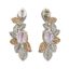 GIRONA PRIVÉ
‘FLOWER’ 18K YELLOW AND WHITE GOLD, 15 CT. KUNZITE AND 4.00 CT. DIAMOND EARRINGS (WITH CERTIFICATE)