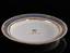 A porcelain round plate from the Golden Service of the Empress Maria Feodorovna, for the Gatchina Palace.