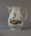 A LUDWIGSBURG PORCELAIN TEA AND COFFEE SERVICE FOR SIX PERSONS, after late 1940s