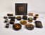 SET OF FIFTEEN RUSSIAN PAPIER-MÂCHÉ LACQUER BOXES AND TRAY, 19th – 20th CENTURIES