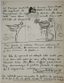 SALVADOR DALI (1904-1989)
Original ink and watercolour drawings with autographed letters to Gala.
Ink with watercolour drawings on autograph letter signed ‘Salvador Dalí’ and on a letter dictated to his wife Gala, addressed to Léonide Massine.
Del Monte (California) ca. 1941-1942.