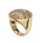 CARTIER 
BAGUE ‘JETON SAUVAGE’ EN OR JAUNE 18K DIAMANTS ET DIAMANTS DE COULEUR, 1999