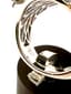 ‘DOME’ SAPPHIRE AND DIAMOND 18K GOLD RING