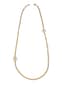 CHANEL
Mother of pearl and pearl long gold metal necklace, Fall 2023