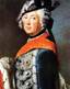 FREDERIC II le Grand. (1712- 1786) Roi de Prusse, ami de Vol- taire, modèle du despote éclairé au XVIIIe siècle.