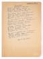 AKHMATOVA ANNA ANDREYEVNA (1889-1966), AUTOGRAPH The manuscript of the translation of the poem «The Nightingale» by Lyudmila Egle.