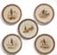 NIKOLAI SVERCHKOV (1817-1898)
Five plates with hunting and equestrian scenes, 1875-1900