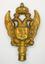 TIP (BRASS) FROM THE BANNER OF RUSSIAN MONARCHISTS IN FRANCE IN THE 1930S