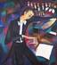 Lubov Kostenko (b. 1947)
Portrait of conductor Temirkanov. 1984