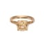 SOLITAIRE 18K YELLOW GOLD AND 3.35 CT. DIAMOND RING