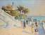 MARTIN LINDENAU (B. 1948) Monte Carlo Lagoon Montegasse