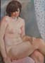 VADIM VIKTOROVICH BOGDANOV (B. 1937)
Portrait of a nude girl