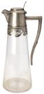 BRITISH STERLING SILVER-MOUNTED CLARET JUG
William Hutton & Sons Ltd , London, 1903