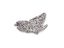 BROCHE 'PAPILLON' EN OR GRIS 18K, DIAMANTS ET RUBIS