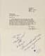 MUHAMMAD ALI (1942-2016), AUTOGRAPH
JULY 1985, AUTOGRAPHED LETTER SIGNED