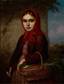 Vasilii Timofeevich TIMOFEEV (1835-1914)
Russian Girl with a Basket of Vegetables, 1871