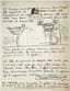 SALVADOR DALI (1904-1989)
Original ink and watercolour drawings with autographed letters to Gala