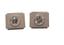 PLATINUM AND DIAMOND CUFFLINK AND STUD SET (6 PIECES)