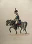 IMPORTANT SET OF NINE ENHANCED POLYCHROME ENGRAVINGS,  AFTER ALEXANDER ORLOVSKY AND ROBERT KER PORTER, EARLY 19TH CENTURY :