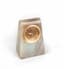 CARTIER AGATE MONOLITH TABLE CLOCK
Signed on the dial, stamped FRANCE on the dial