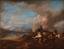 Antonio CALZA (1653-1714)
Battle scene