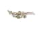 RUSSIAN PERIDOT FLOWER BROOCH, EARLY 20TH CENTURY