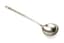 RUSSIAN TWISTED SILVER SPOON WITH FLORAL DECORATION
Moscow, circa 1885