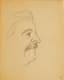 NATALIA GONCHAROVA (1881-1962)
Profile of a man