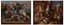FLEMISH SCHOOL, 19TH CENTURY FLEMISH SCHOOL, 19TH – 20TH  CENTURIES
FOLLOWER OF JAN VAN KESSEL, CIRCA 1900
Pair of still life with birds and animals