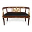 SET OF MAHOGANY AND GILTWOOD SALON
FURNITURE
EMPIRE STYLE, 20TH CENTURY