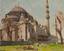 NICOLAÏ KALMIKOFF (1896-1951) Istanbul. Cathedral of St. Sophia (the Aya-Sofia mosque) Signed ‘Naci Kalmikoff’ (lower l...