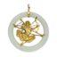 ‘SAGITTAIRE’ PENDENTIF EN OR 14K ET JADE, ANNEES 1960 - 1970