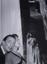 SALVADOR DALI (1904-1989) AND GALA (1894-1982)
Reportage photograph, black and white portrait on glossy paper, under glass.