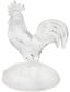 [NO RESERVE] 
GLASS ROOSTER