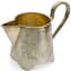 PARCEL-GILT SILVER MILK JUG ENGRAVED WITH A FLORAL MOTIF
Ivan Saltykov, 1884-1917