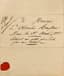 ROCHECHOURT LOUIS-VICTOR-LEON (1788-1858)
Autograph letter signed to Monsieur le Chevalier..., Mayor of the 3rd Arrondissement. Paris, 16 April 1814.