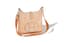 HERMÈS
Orange Dalmatian Buffalo 'Evelyne 29' leather bag
