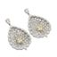 GIRONA PRIVÉ
18K WHITE GOLD AND 13.86 CT. DIAMOND DROP EARRINGS (WITH CERTIFICATE)