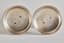 PAIR OF SOLID SILVER CHAMPAGNE FLUTES, ENGRAVED STEM AND GILDED INTERIOR